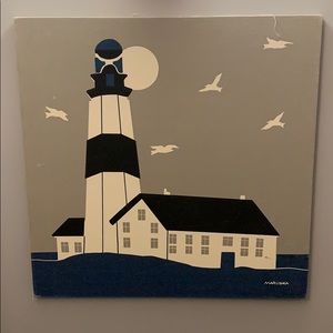 Light house graphic art